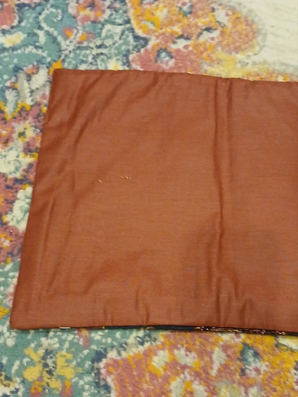 Home Sweet Home Seasonal Panel  Mat - Blue and Brown